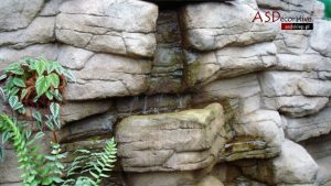 sztuczne skały wodospad 01